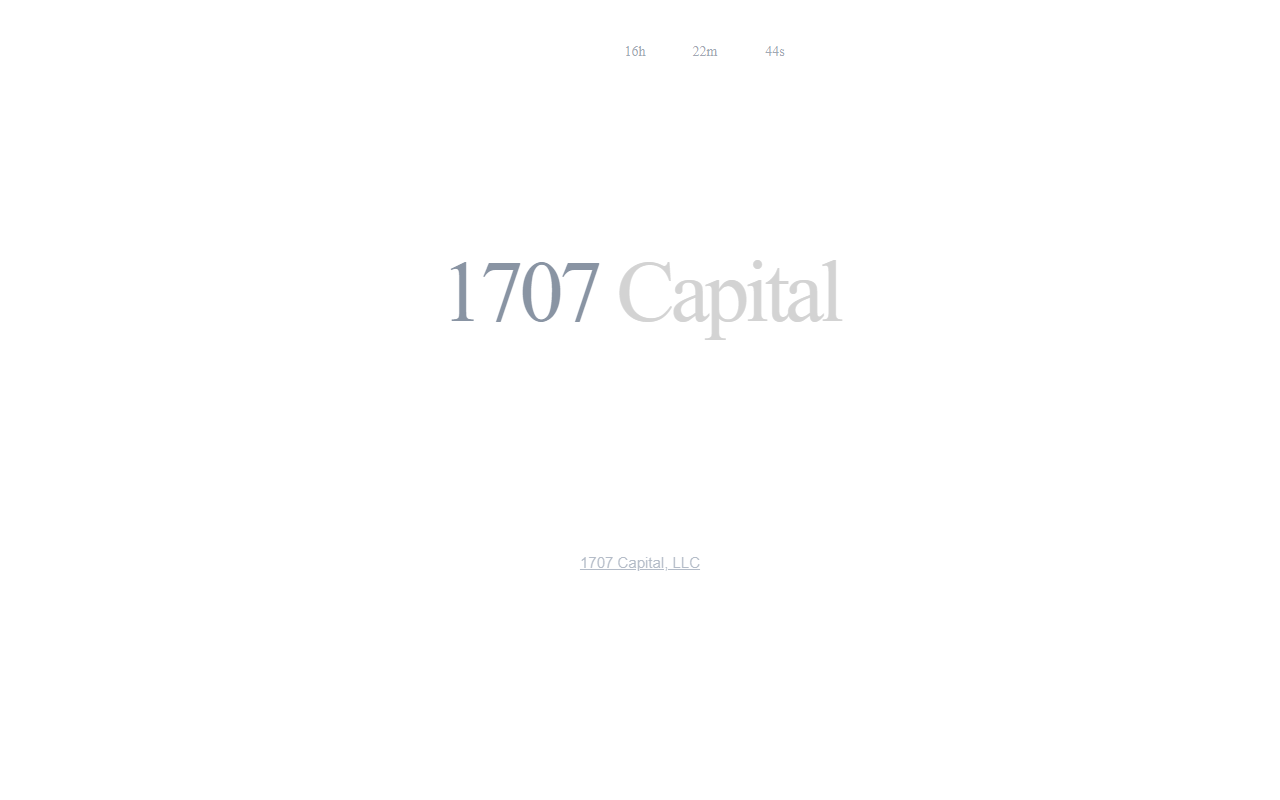 1707capital.com screenshot