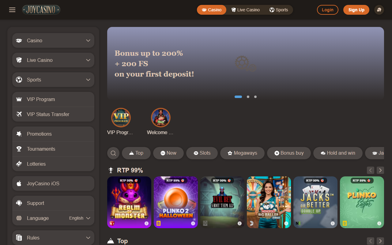 1707joycasino.com screenshot