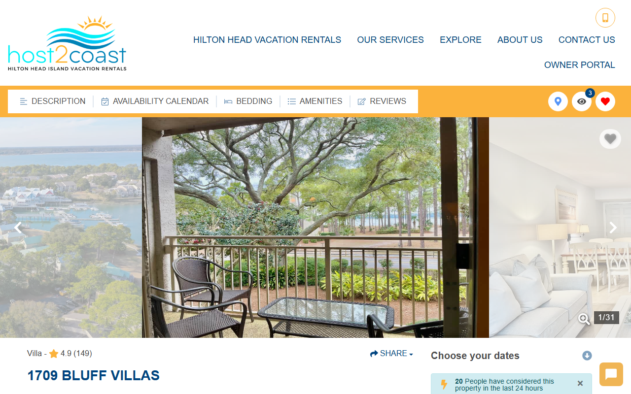 1709bluffvilla.com screenshot