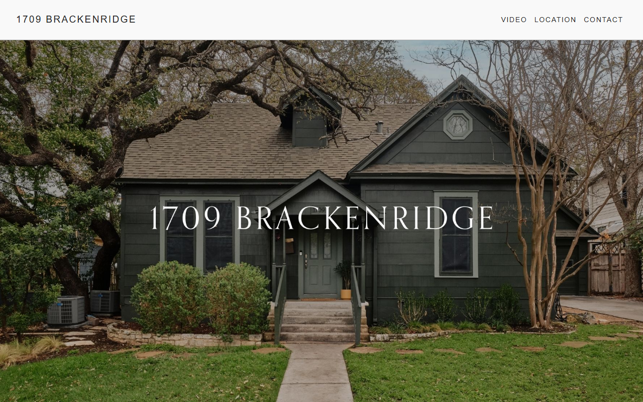 1709brackenridge.com screenshot