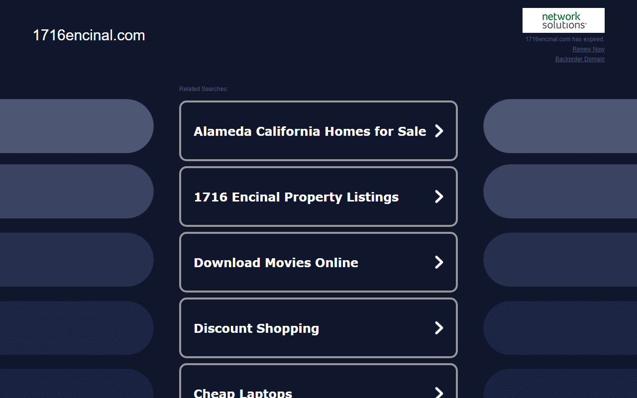 1716encinal.com screenshot