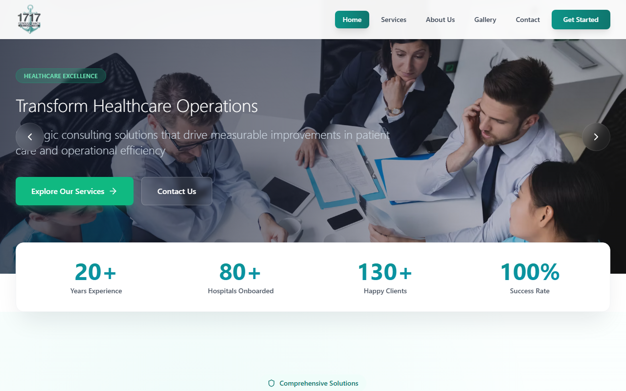 1717consultancy.com screenshot