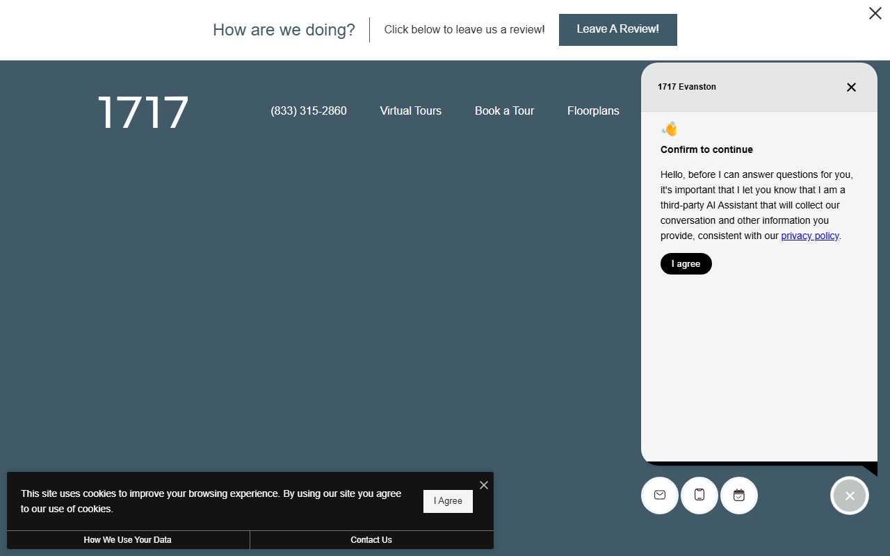 1717evanston.com screenshot