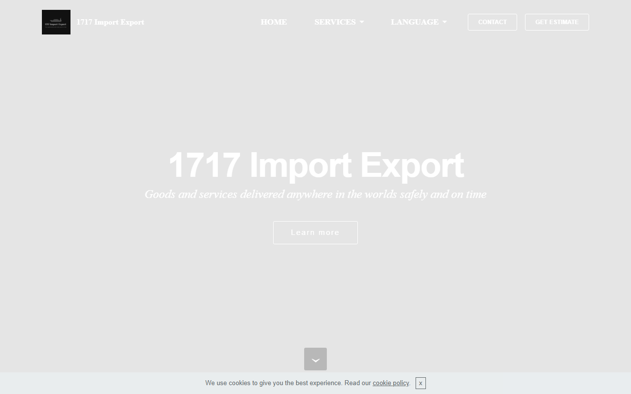 1717importexport.com screenshot