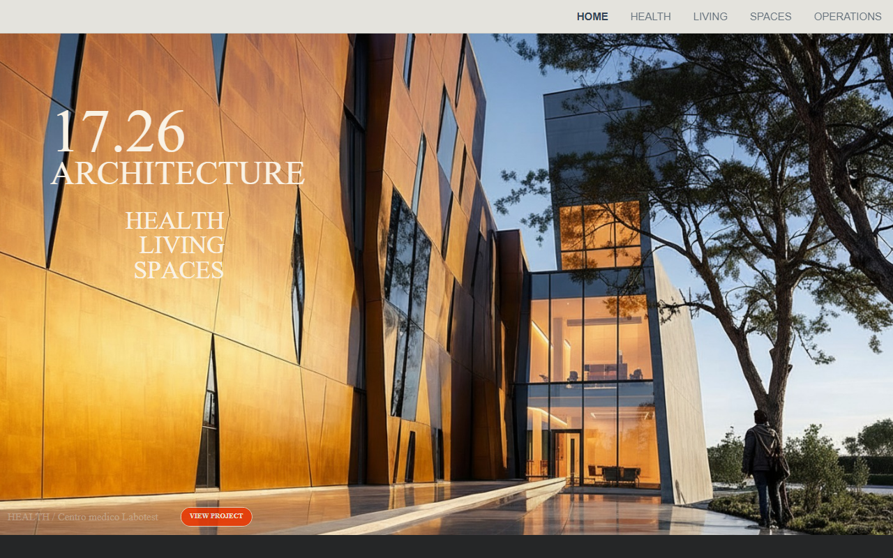 1726architecture.com screenshot