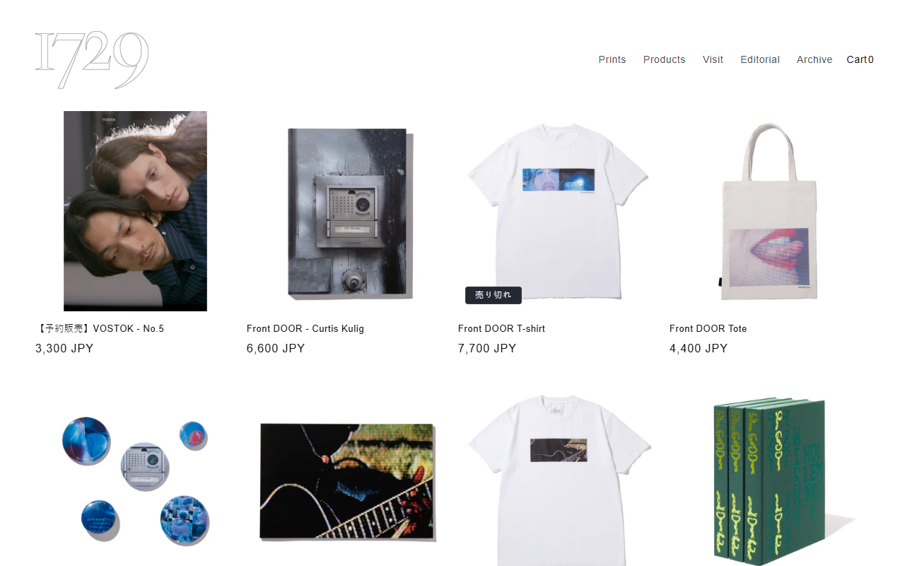 1729agency-shop.com screenshot