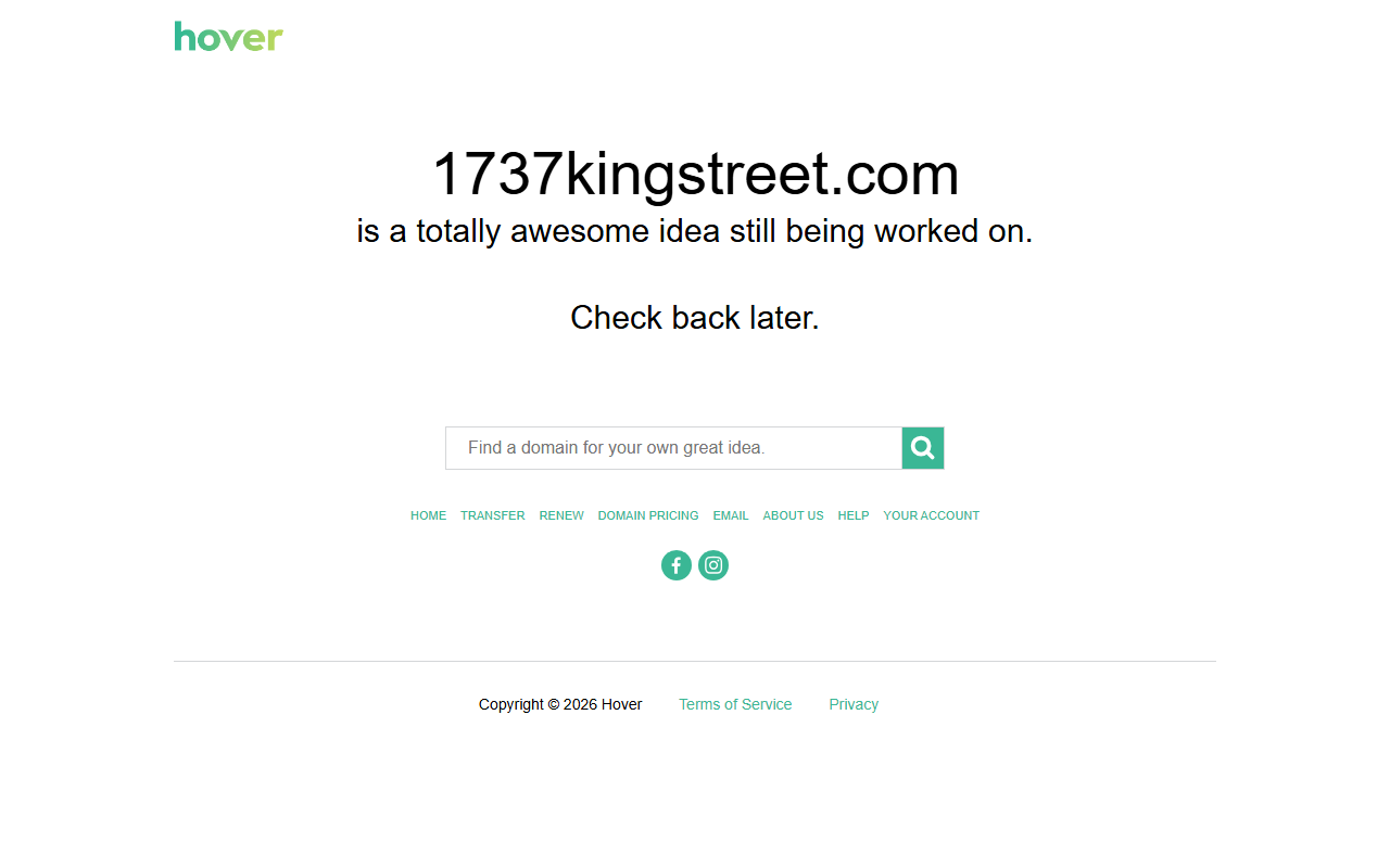 1737kingstreet.com screenshot