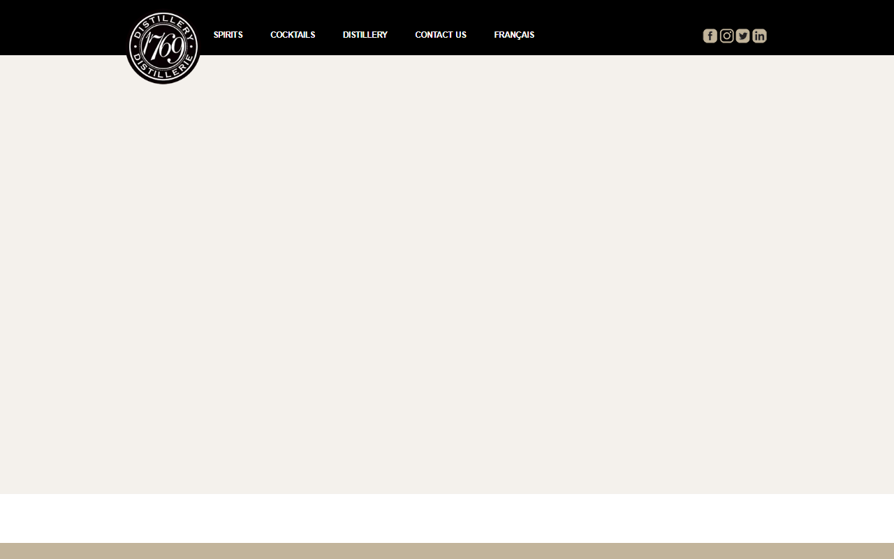 1769distillery.com screenshot