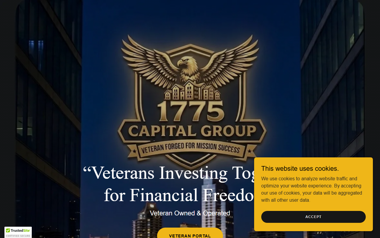 1775capitalgroup.com screenshot