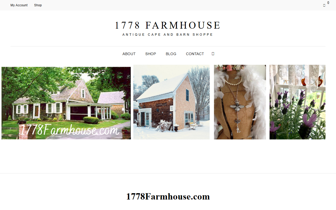 1778farmhouse.com screenshot