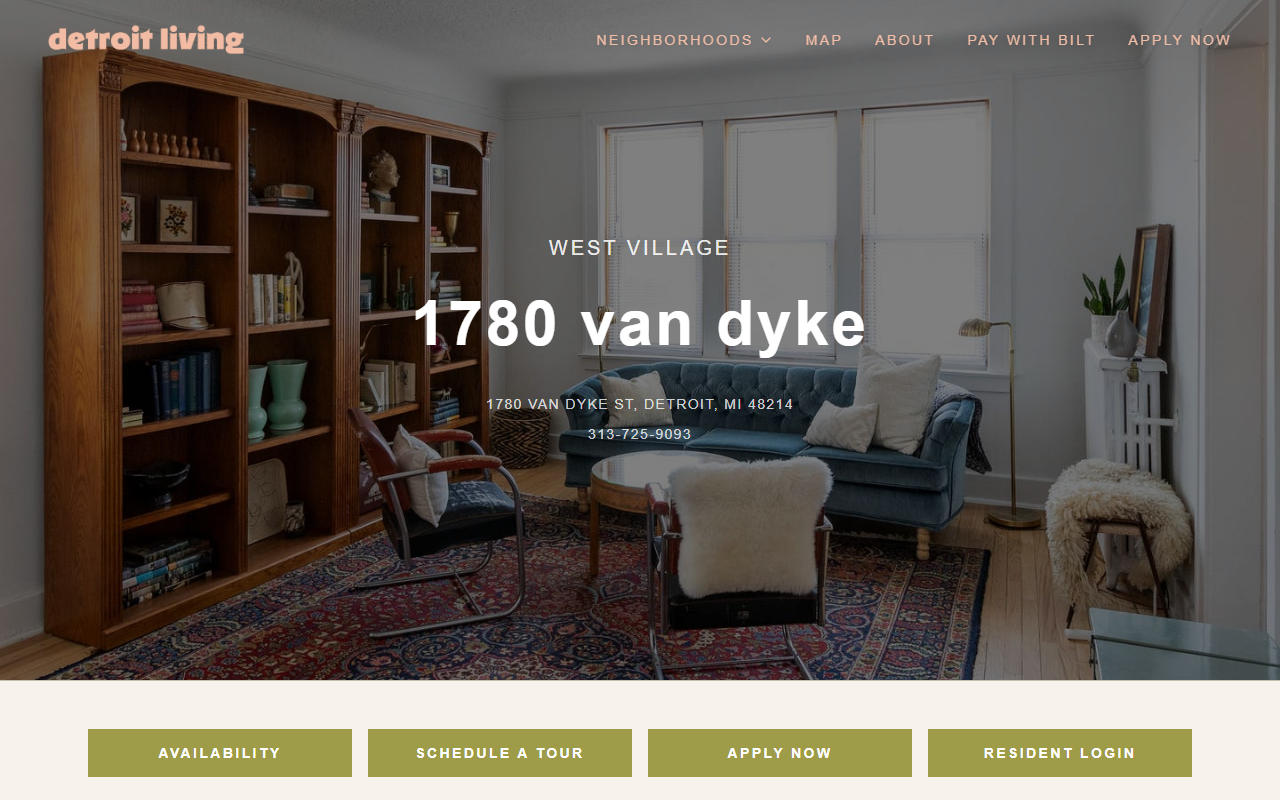 1780vandyke.com screenshot