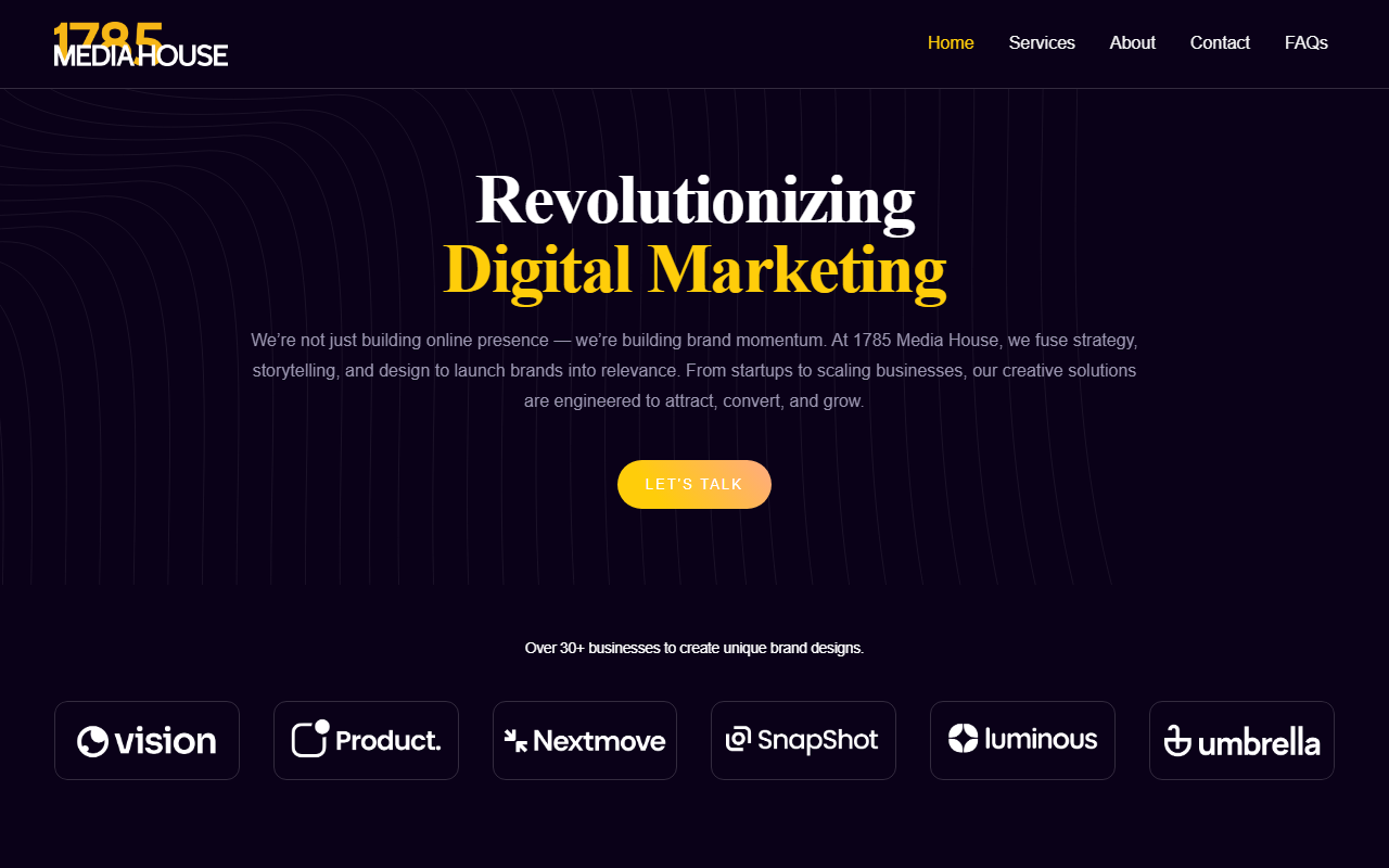 1785mediahouse.com screenshot