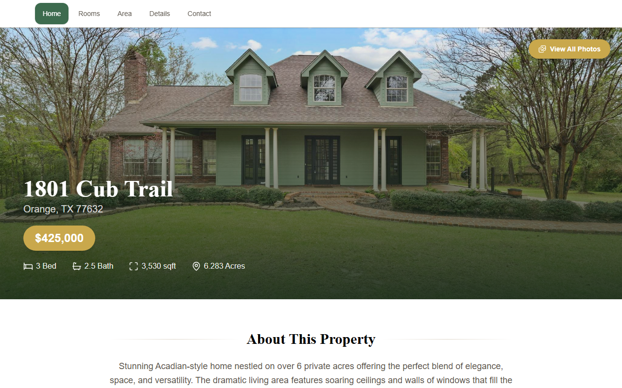 1801cubtrail.com screenshot
