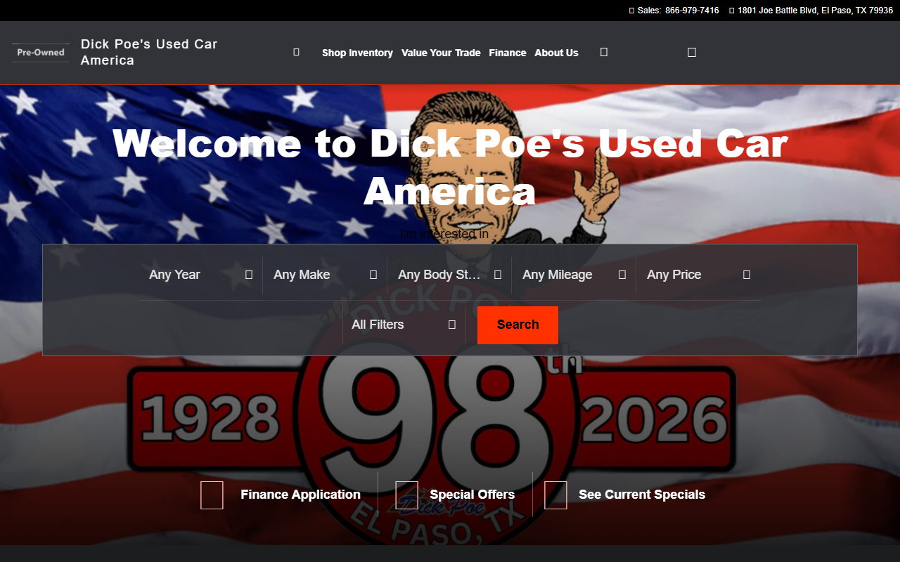 1801joebattle.com screenshot