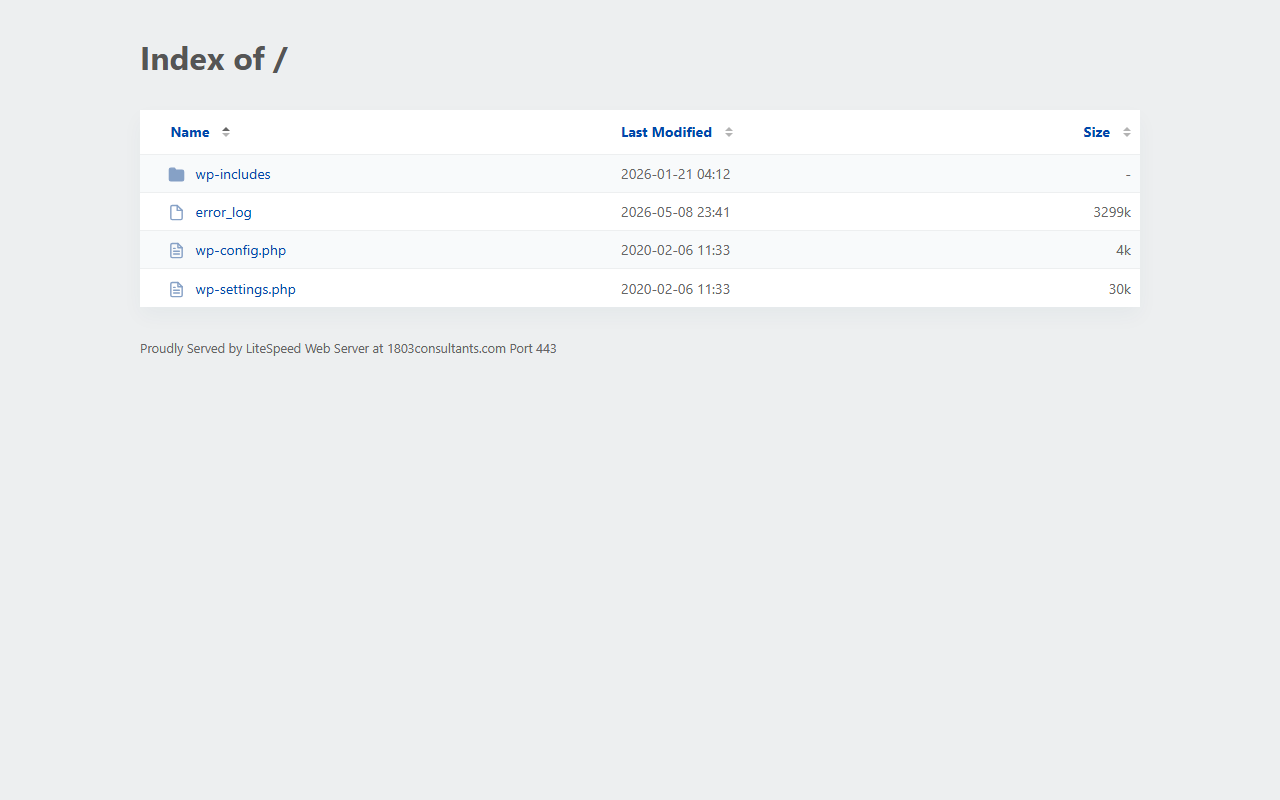 1803consultants.com screenshot