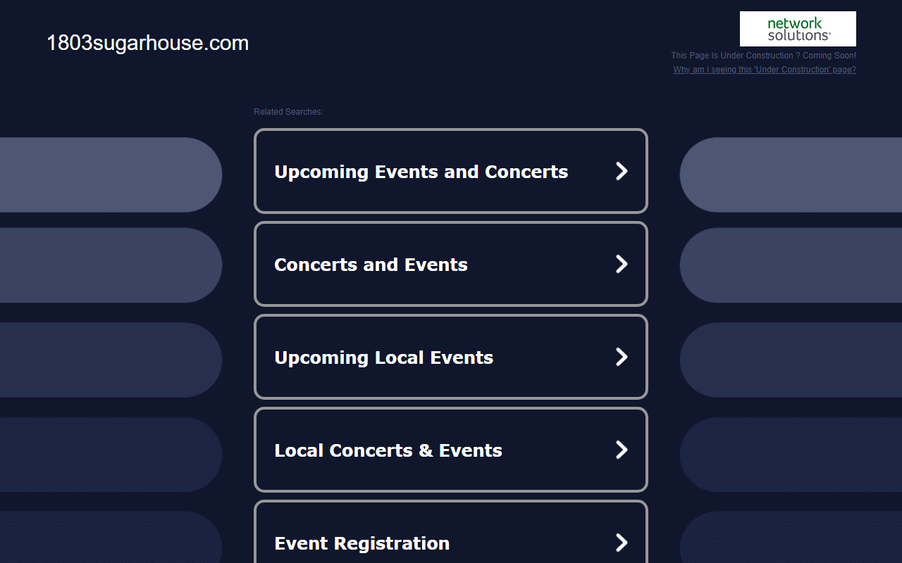 1803sugarhouse.com screenshot