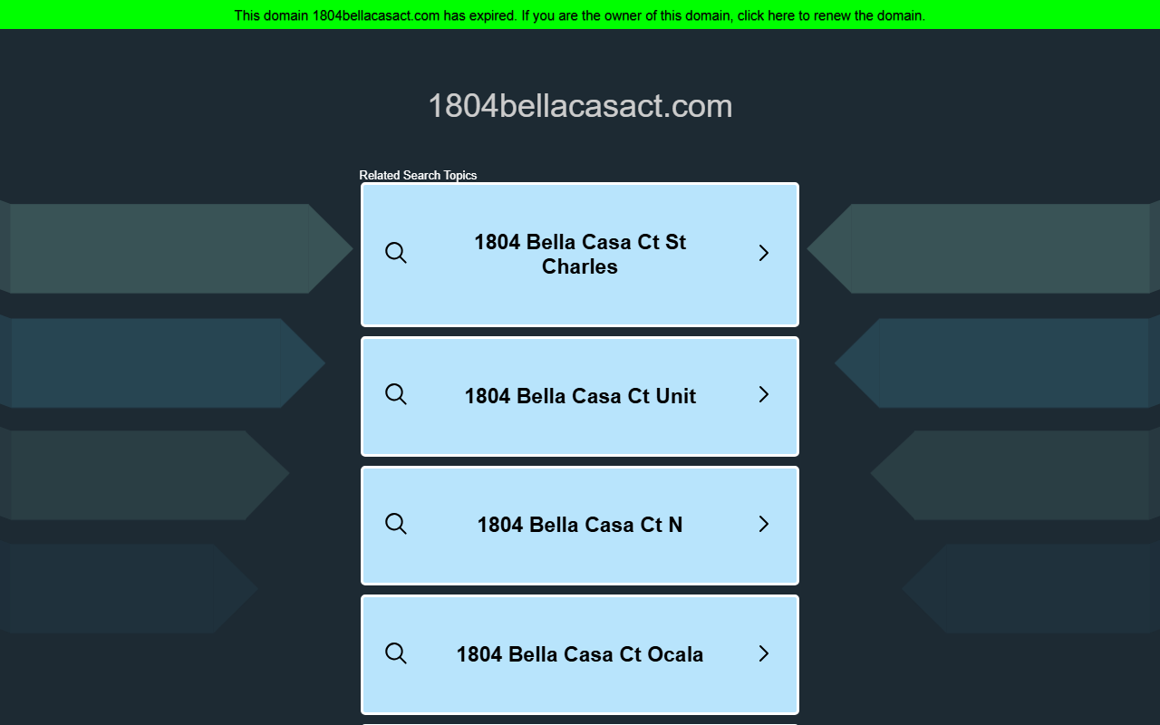 1804bellacasact.com screenshot