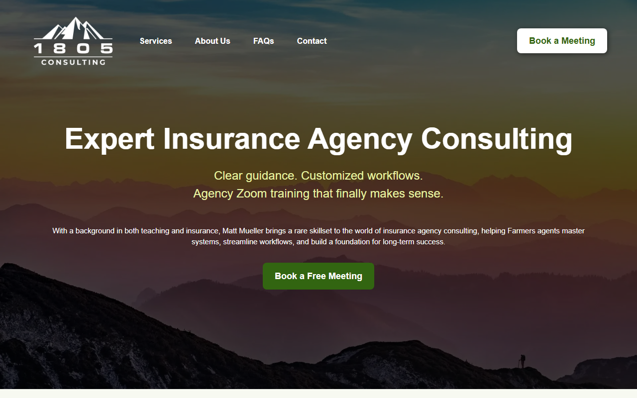 1805consulting.com screenshot