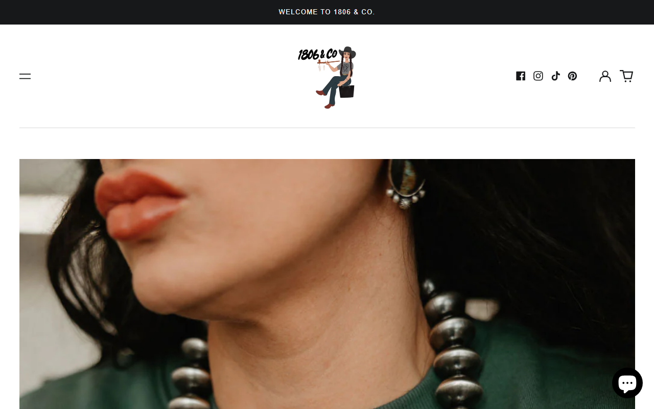 1806andcompany.com screenshot