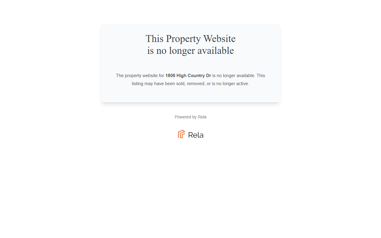 1806highcountry.com screenshot