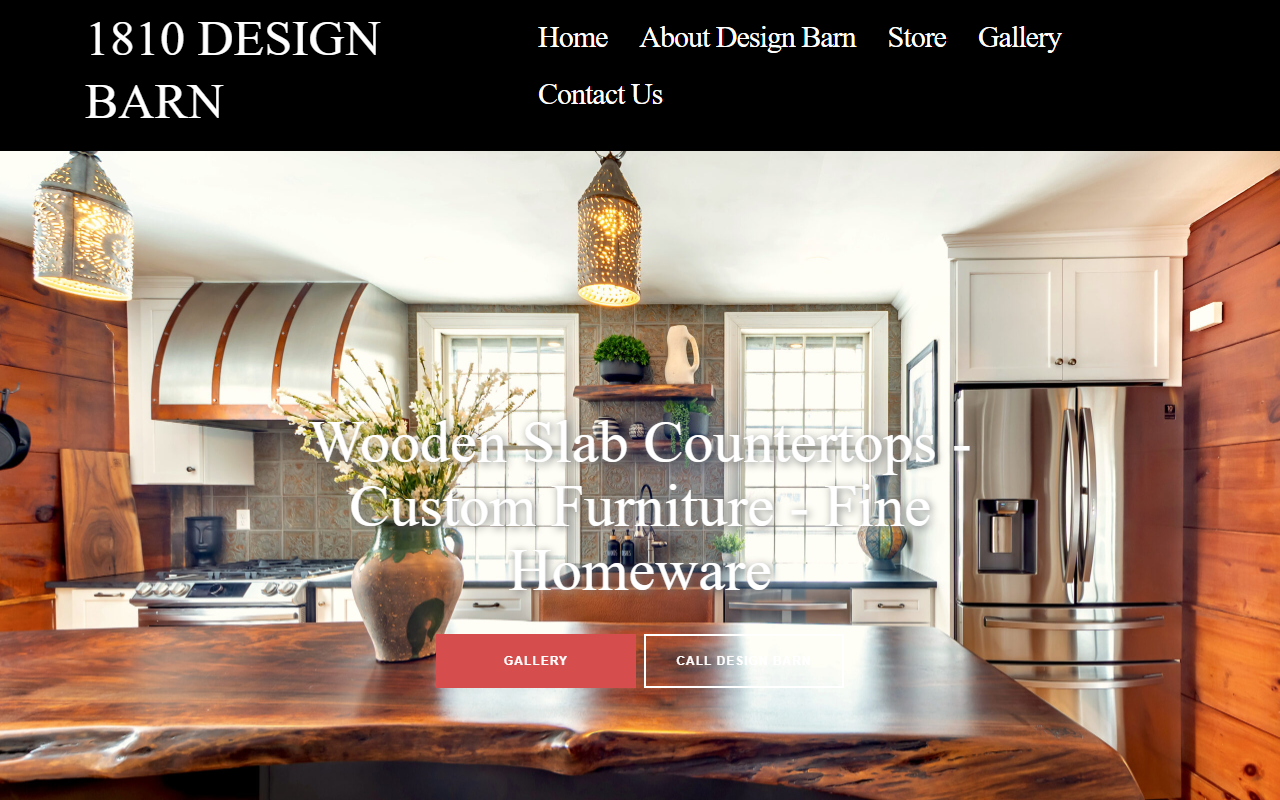 1810designbarn.com screenshot