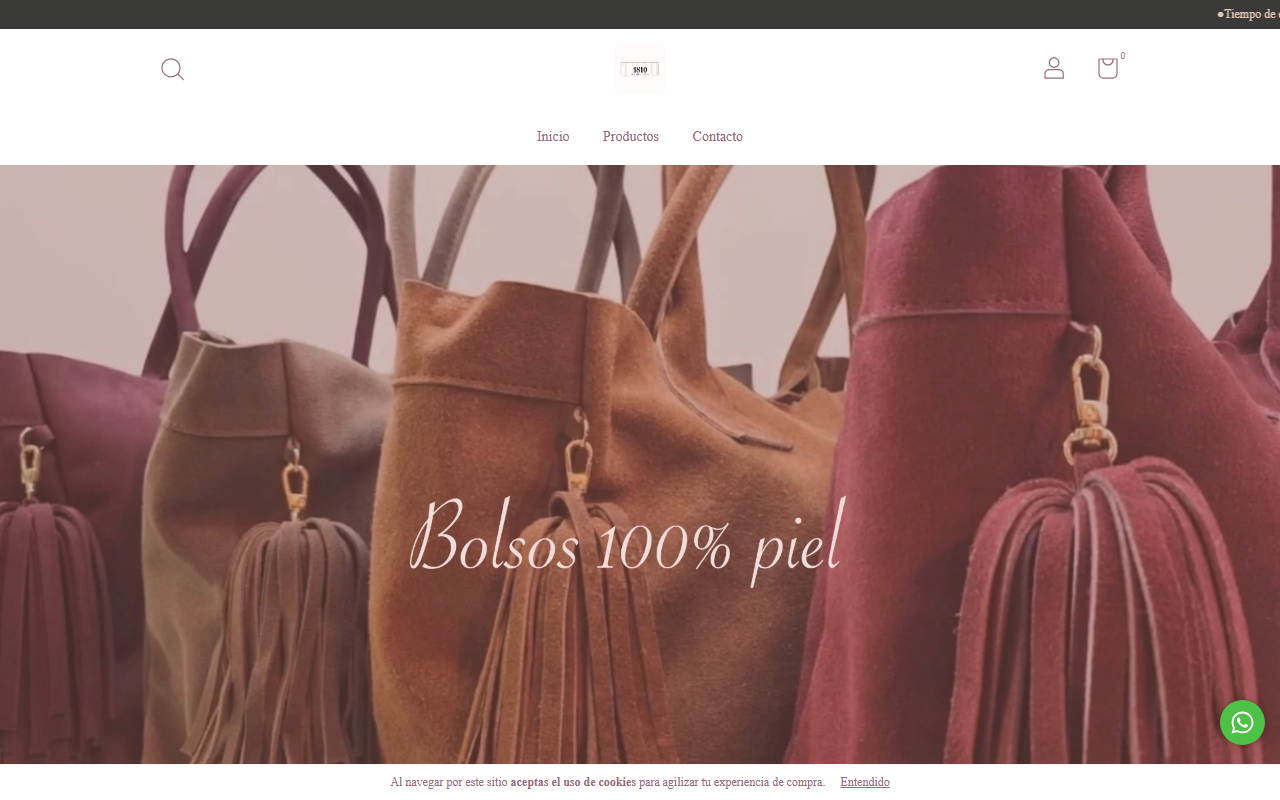1810leather.com screenshot