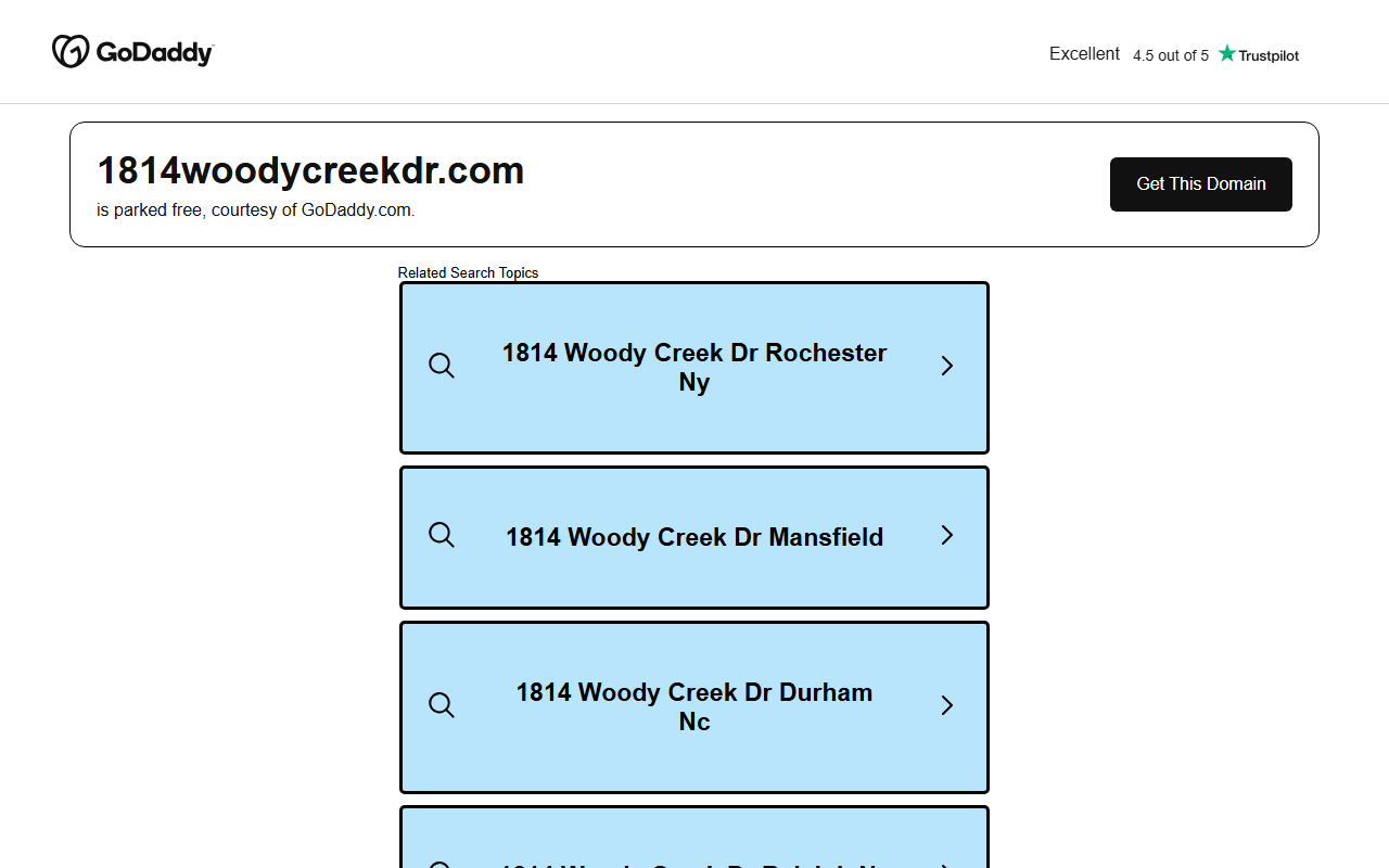 1814woodycreekdr.com screenshot