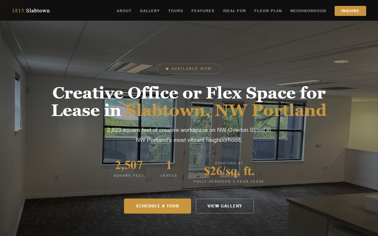 1815slabtown.com screenshot