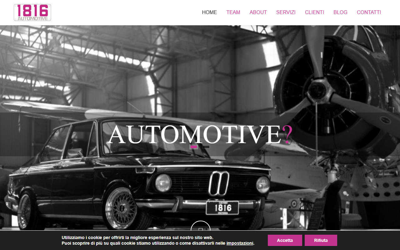 1816automotive.com screenshot