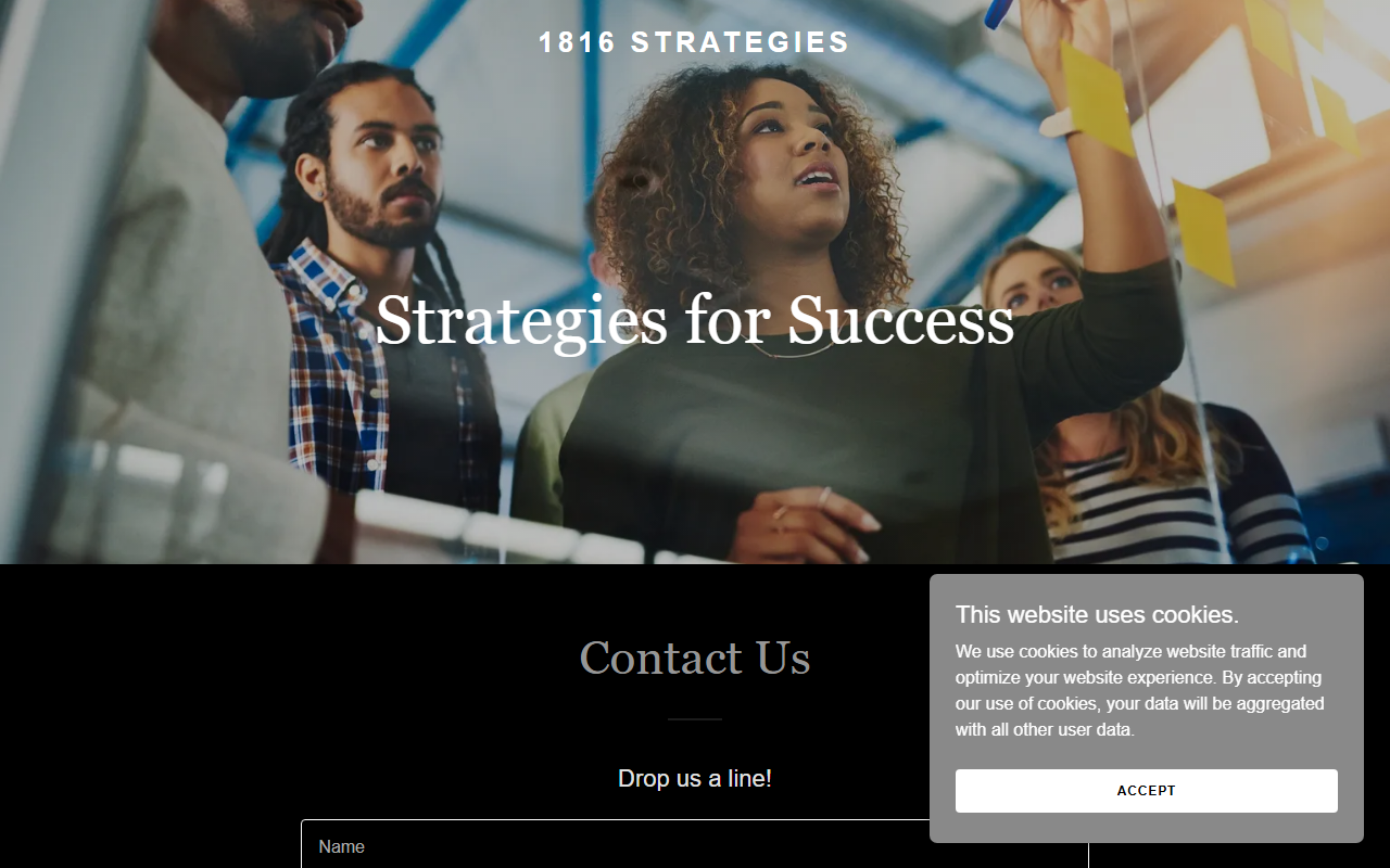 1816strategies.com screenshot