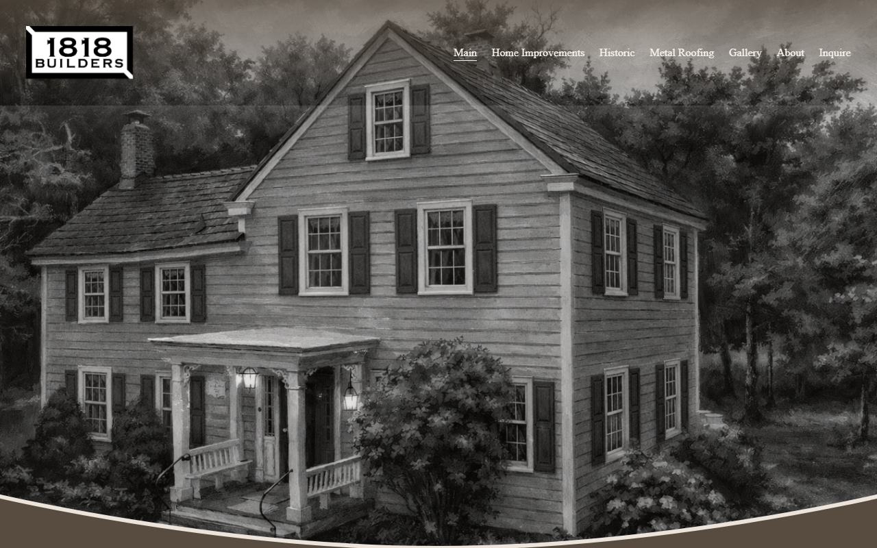 1818builders.com screenshot