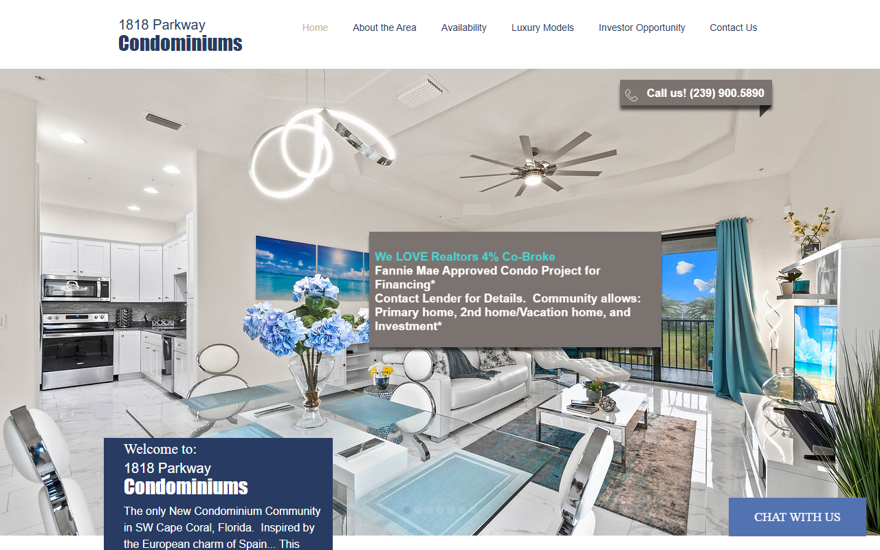 1818parkway.com screenshot