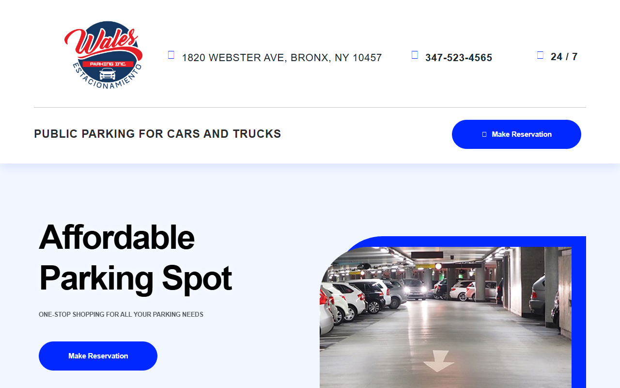 1820parking.com screenshot