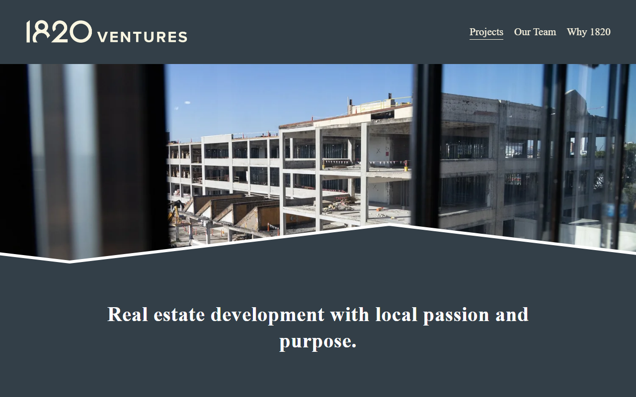 1820ventures.com screenshot
