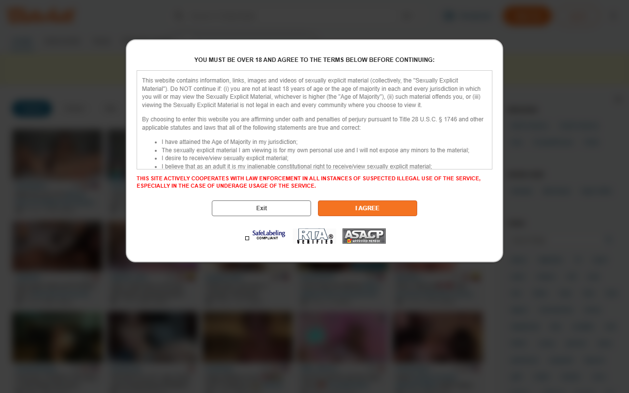 1821camgirls.com screenshot