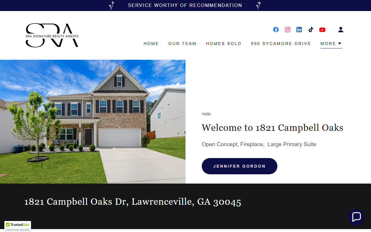 1821campbelloaks.com screenshot