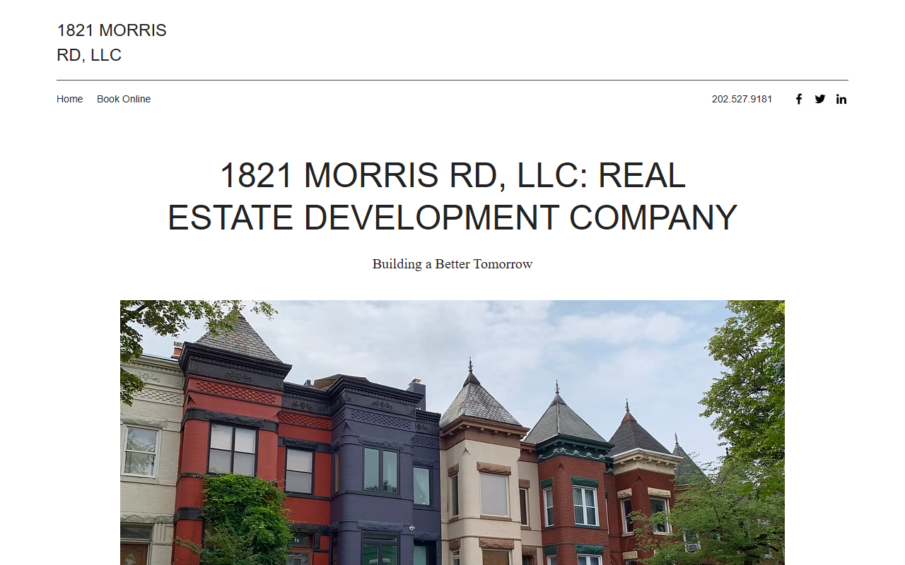 1821morrisrd.com screenshot