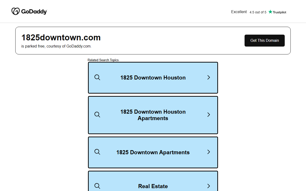 1825downtown.com screenshot