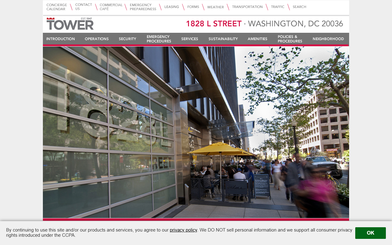 1828lstreet.com screenshot
