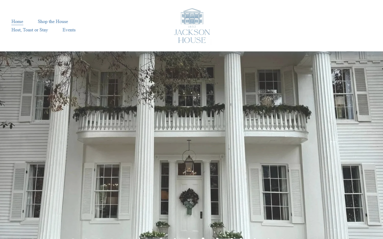 1832jacksonhouse.com screenshot