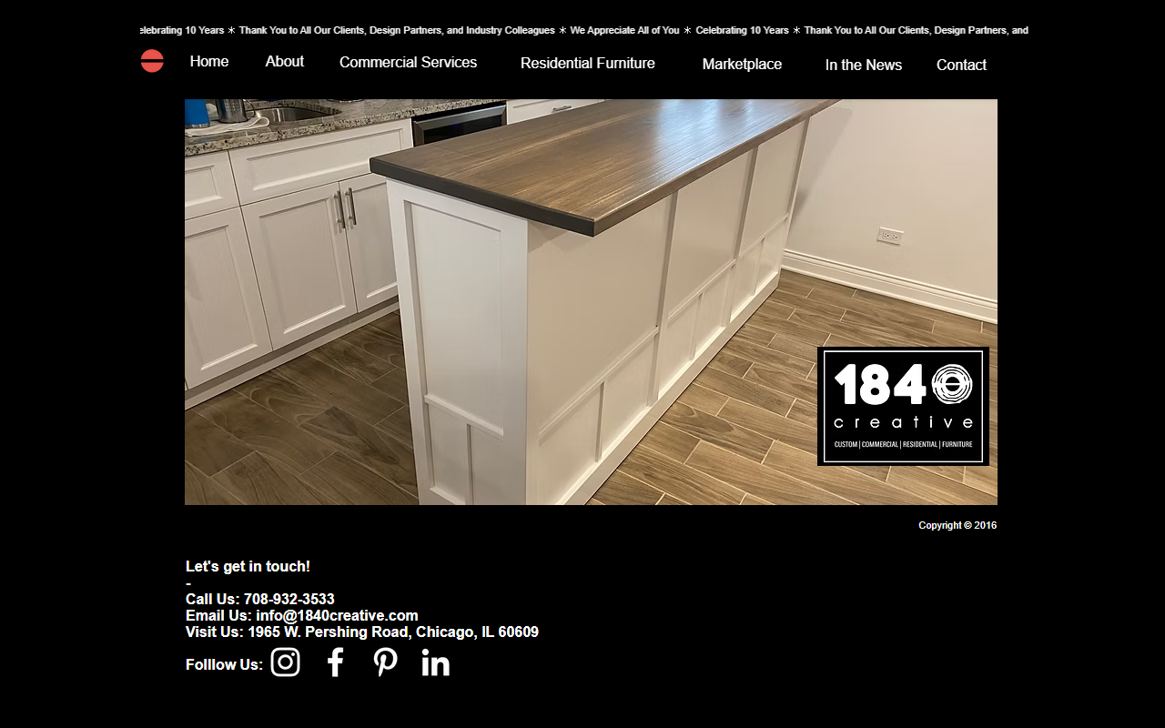 1840creative.com screenshot