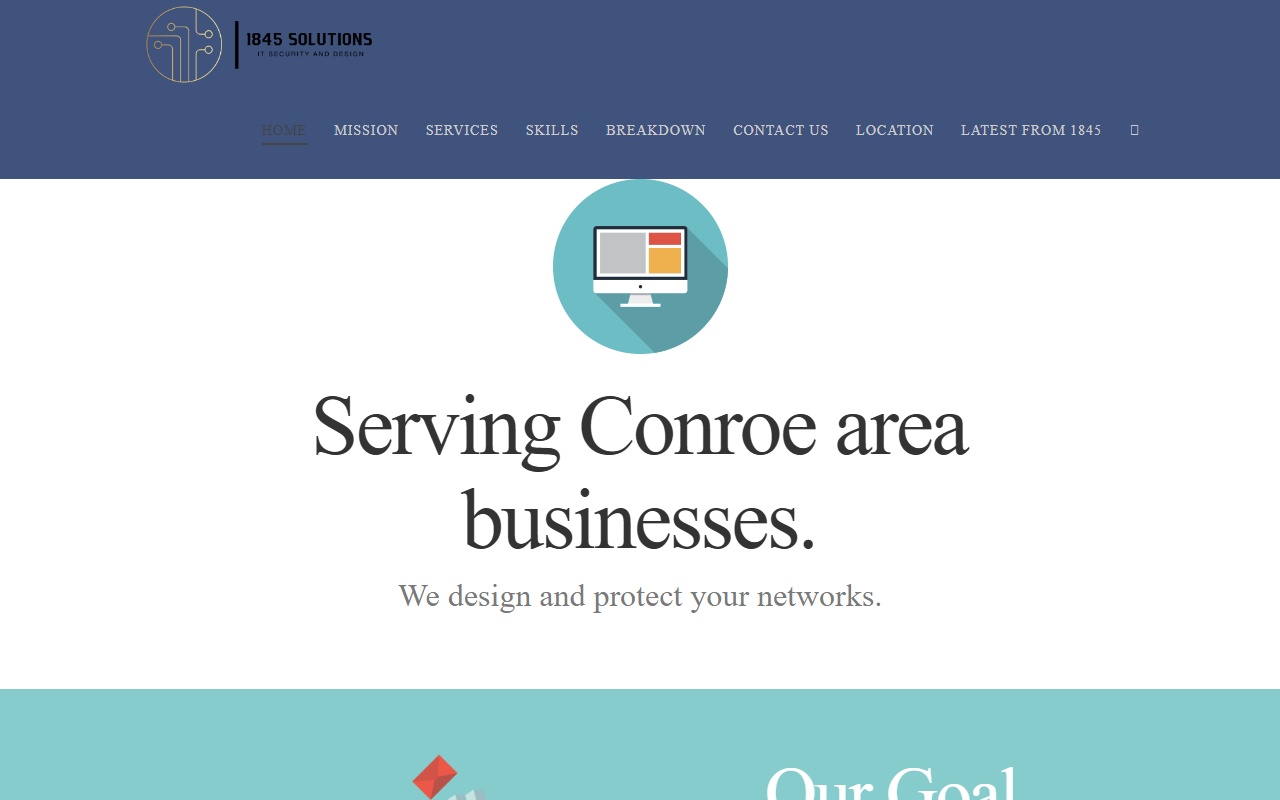 1845solutions.com screenshot