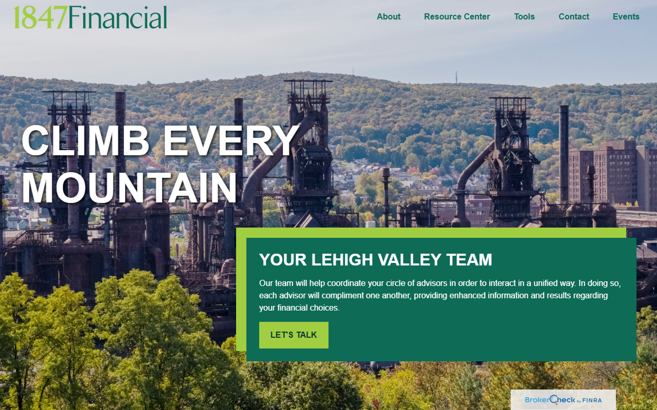 1847lehighvalley.com screenshot