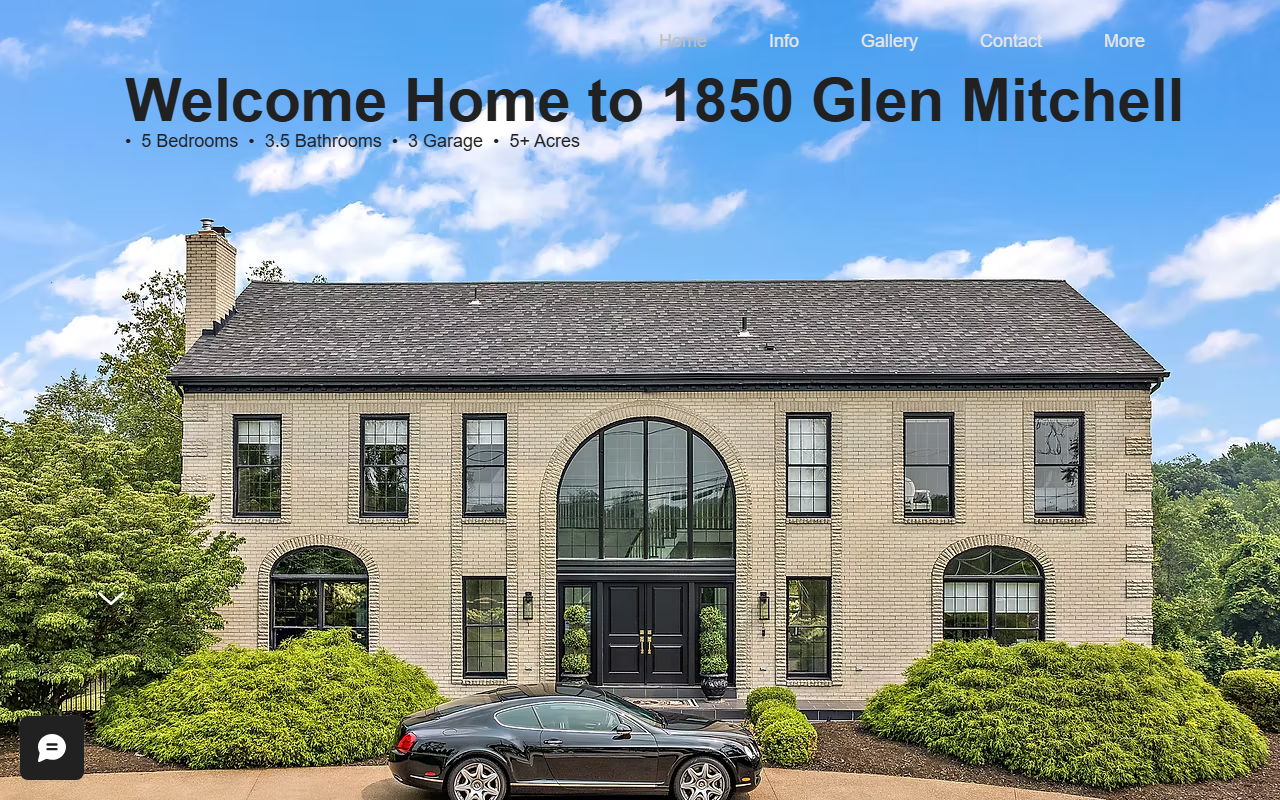 1850glenmitchell.com screenshot