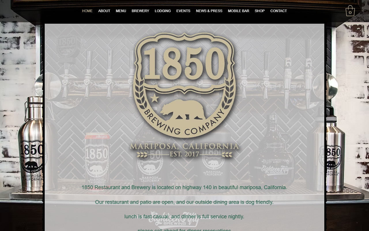 1850industries.com screenshot