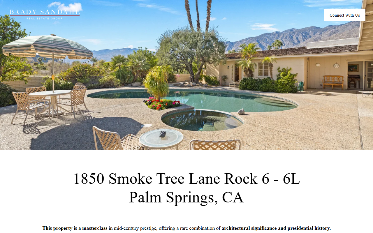 1850smoketree.com screenshot