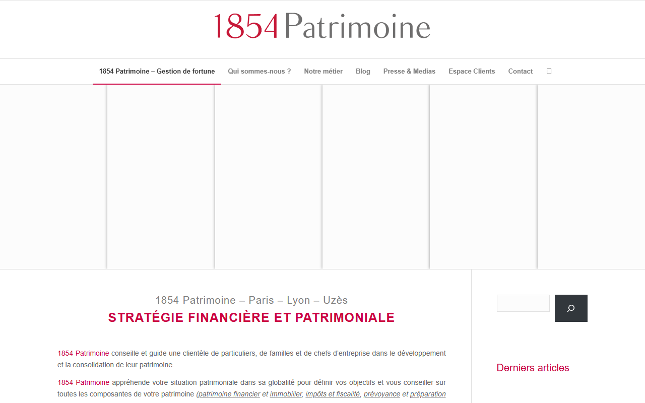 1854patrimoine.com screenshot