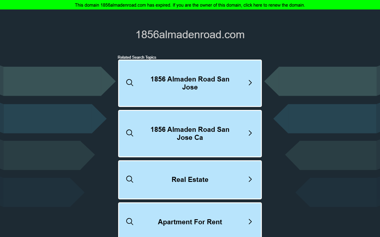 1856almadenroad.com screenshot