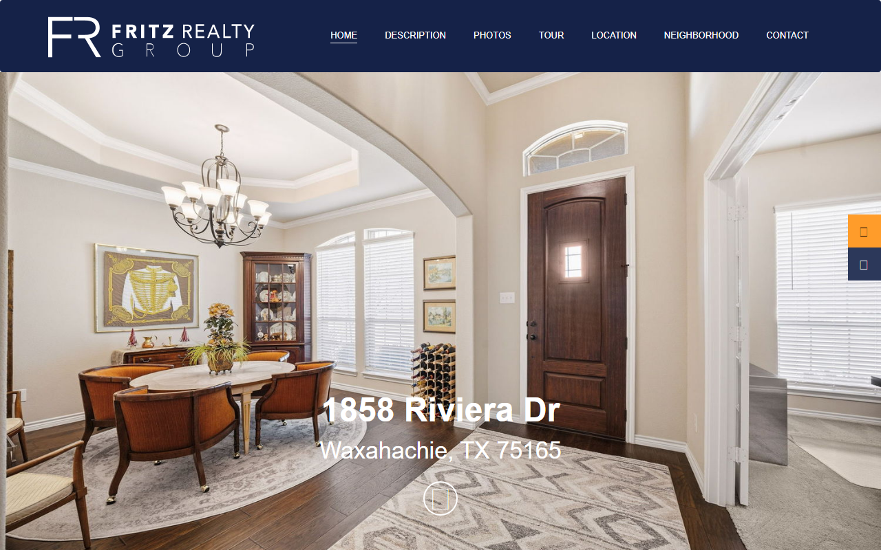 1858riviera.com screenshot