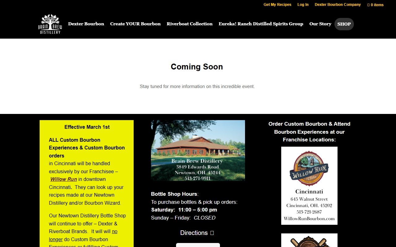 1862cocktails.com screenshot